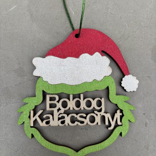 IMG_3367 Boldog Karácsonyt - Grincs karácsonyfadísz