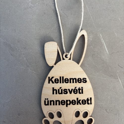 IMG_3450 Húsvéti fa dísz – „Kellemes húsvéti ünnepeket!” felirattal