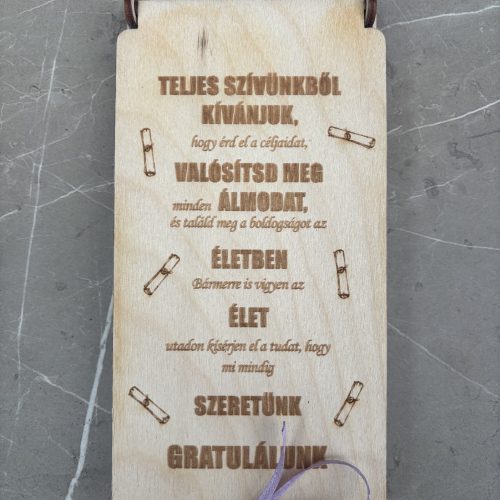 Ballagási pénzátadó